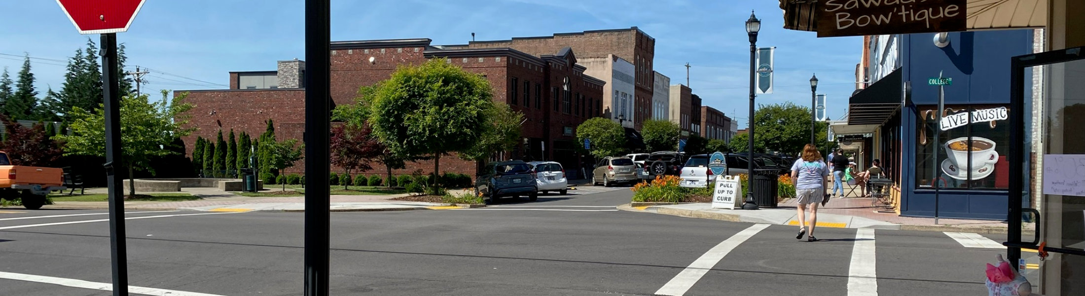 Looking South on Main Street